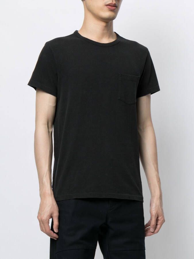 Ralph Lauren RRL T-shirt met zakdetail Zwart