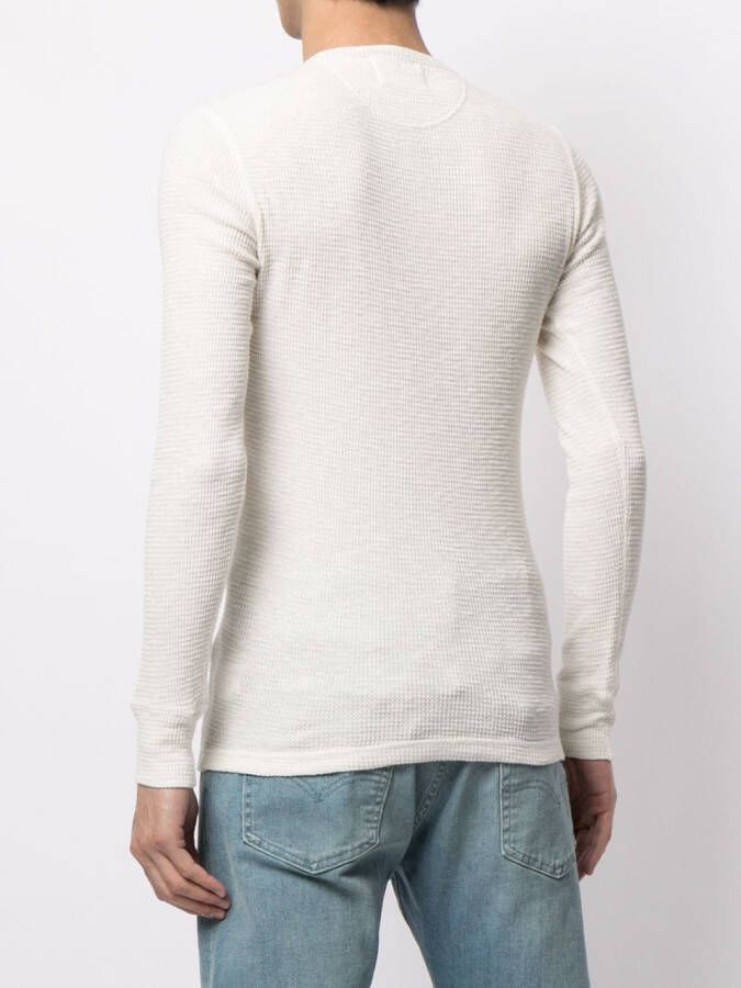 Ralph Lauren RRL Trui met wafelpatroon Wit