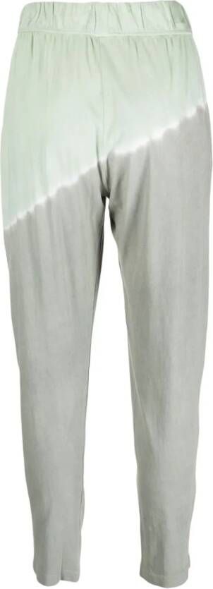 Raquel Allegra Broek met tie-dye print Groen