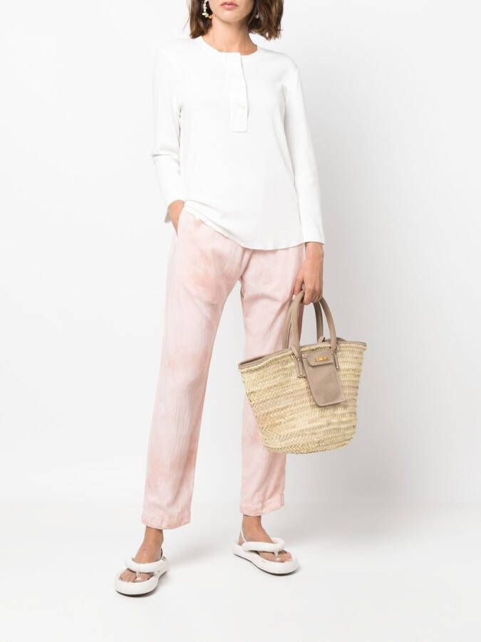 Raquel Allegra T-shirt met lange mouwen Wit