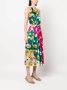 Raquel Diniz Halterjurk met bloemenprint Roze - Thumbnail 3