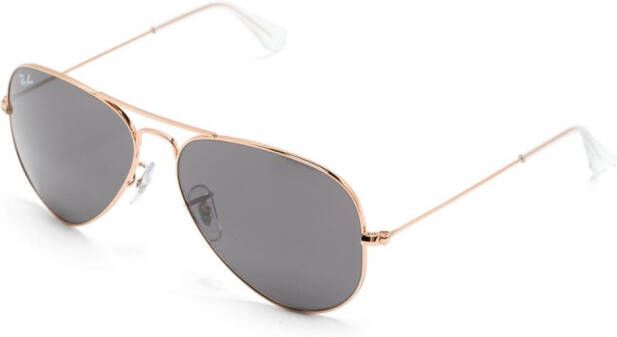 Ray-Ban Zonnebril met piloten montuur Goud