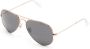 Ray-Ban Zonnebril met piloten montuur Goud - Thumbnail 2