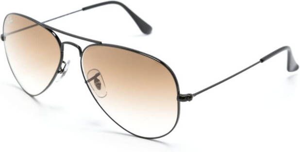 Ray-Ban Zonnebril met kleurverloop Zwart