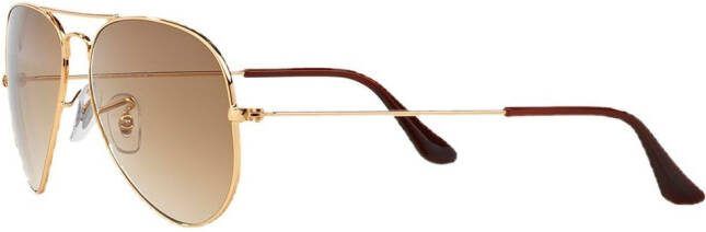 Ray-Ban Aviator kleurverloop zonnebril Metallic