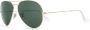 Ray-Ban Aviator Large sunglasses Metallic - Thumbnail 1