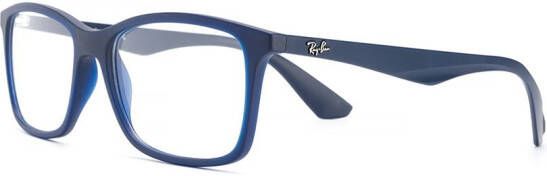 Ray-Ban bril met vierkant montuur Blauw