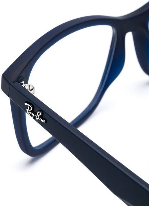 Ray-Ban bril met vierkant montuur Blauw