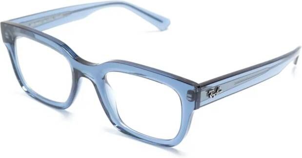 Ray-Ban Chad bril met vierkant montuur Blauw