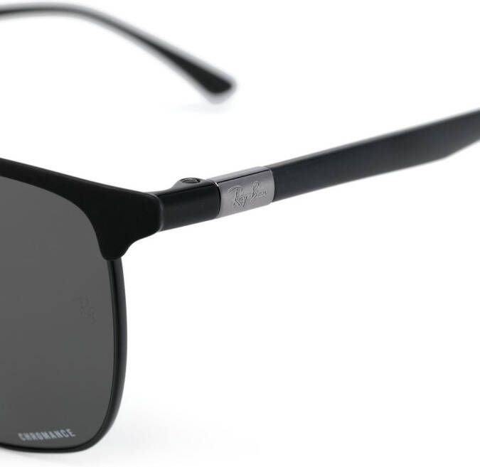 Ray-Ban Chrominance zonnebril met vierkant montuur Zwart