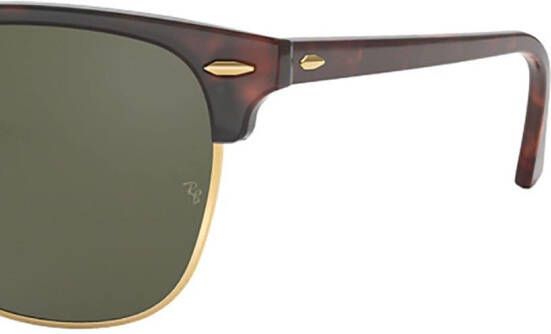 Ray-Ban Clubmaster Classic zonnebril Bruin - Foto 4