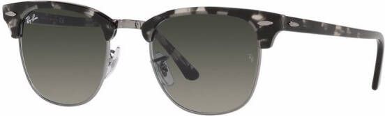 Ray-Ban Clubmaster zonnebril met D-montuur Grijs