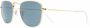 Ray-Ban Frank zonnebril met piloten montuur Goud - Thumbnail 2