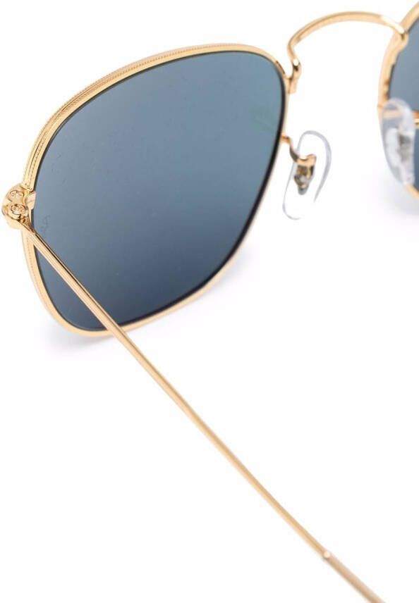 Ray-Ban Frank zonnebril met piloten montuur Goud