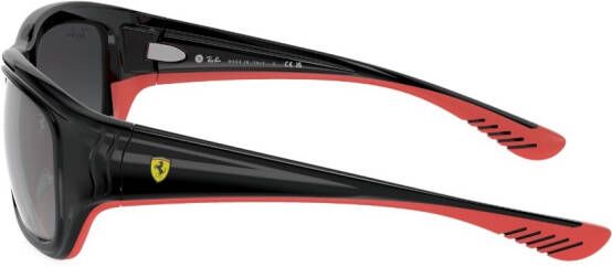 Ray-Ban Zonnebril met rond montuur Zwart
