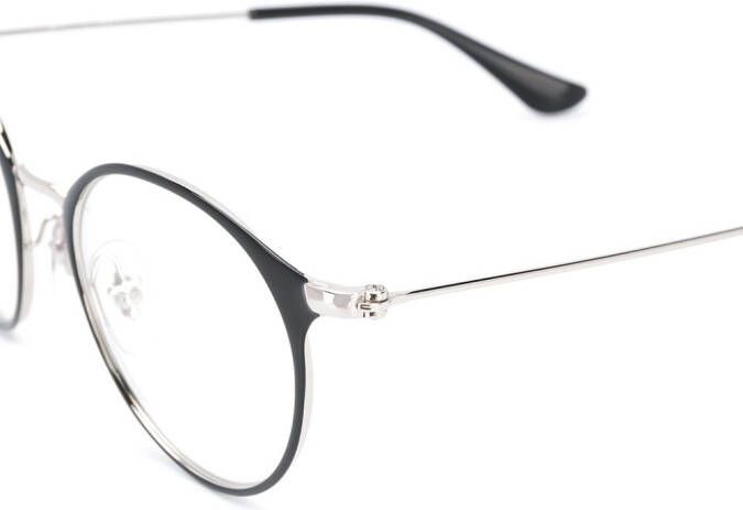 RAY-BAN JUNIOR Bril met rond montuur Zwart