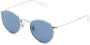 RAY-BAN JUNIOR Zonnebril met rond montuur Zilver - Thumbnail 2
