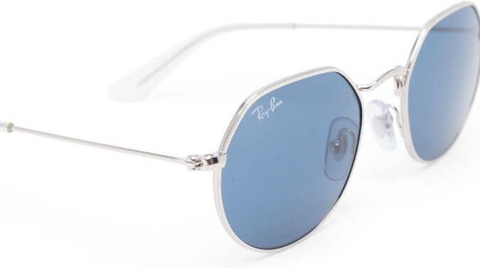 RAY-BAN JUNIOR Zonnebril met geometrisch montuur Grijs