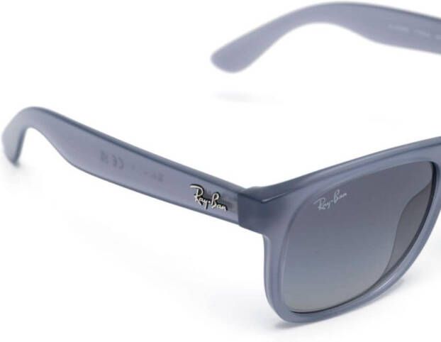 RAY-BAN JUNIOR Justin zonnebril met vierkant montuur Blauw