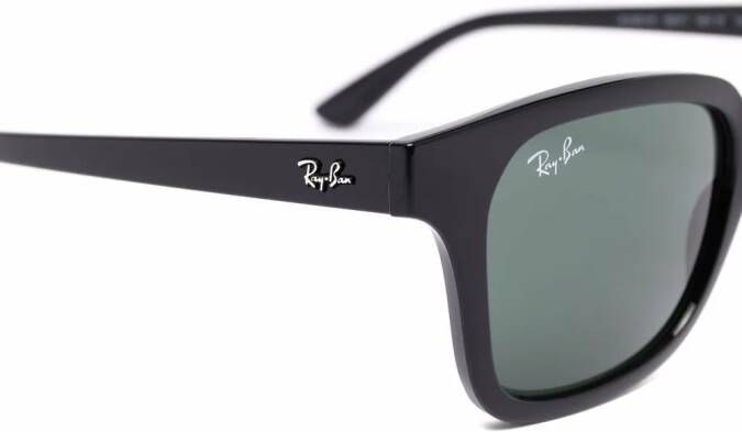 RAY-BAN JUNIOR RB9071S zonnebril met vierkant montuur Zwart