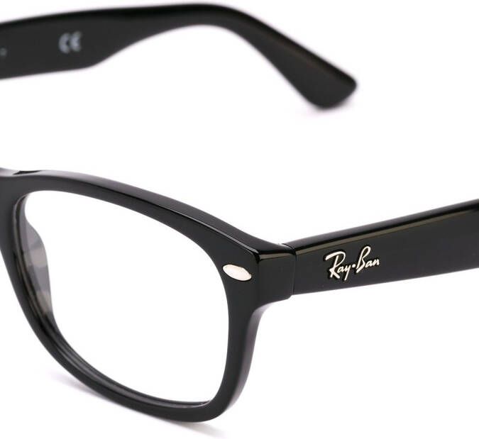 RAY-BAN JUNIOR rectangular frame glasses Zwart