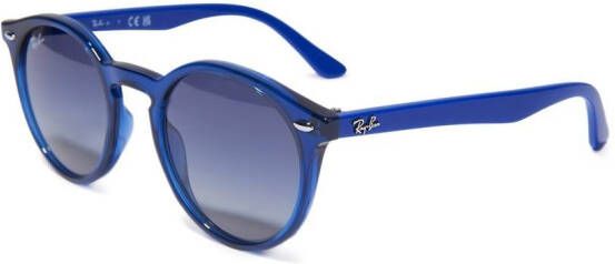 RAY-BAN JUNIOR Zonnebril met rond montuur Blauw