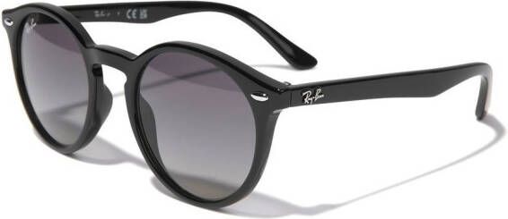 RAY-BAN JUNIOR Zonnebril met rond montuur Zwart