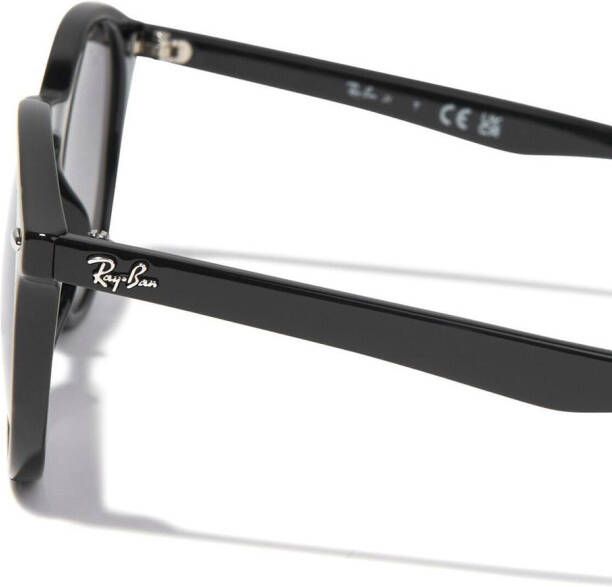 RAY-BAN JUNIOR Zonnebril met rond montuur Zwart