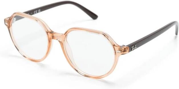 RAY-BAN JUNIOR Thalia bril met ovaal montuur Bruin