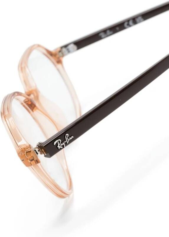 RAY-BAN JUNIOR Thalia bril met ovaal montuur Bruin