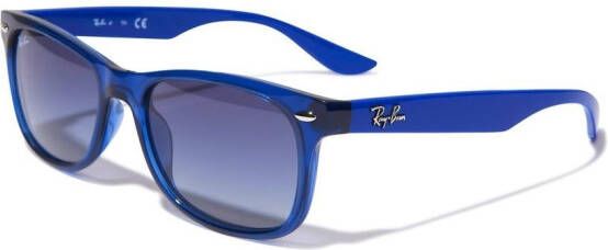 RAY-BAN JUNIOR Zonnebril met doorzichtig montuur Blauw