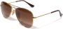 RAY-BAN JUNIOR Aviator zonnebril Goud - Thumbnail 2