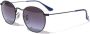 RAY-BAN JUNIOR Zonnebril met rond montuur Blauw - Thumbnail 2