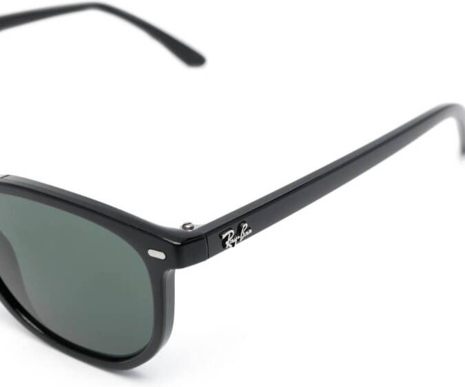 RAY-BAN JUNIOR Zonnebril met rond montuur Zwart