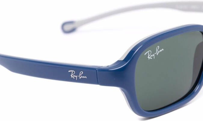 RAY-BAN JUNIOR Zonnebril met vierkant montuur Blauw