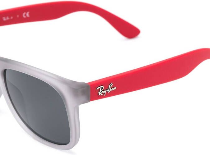 RAY-BAN JUNIOR Zonnebril met vierkant montuur Grijs