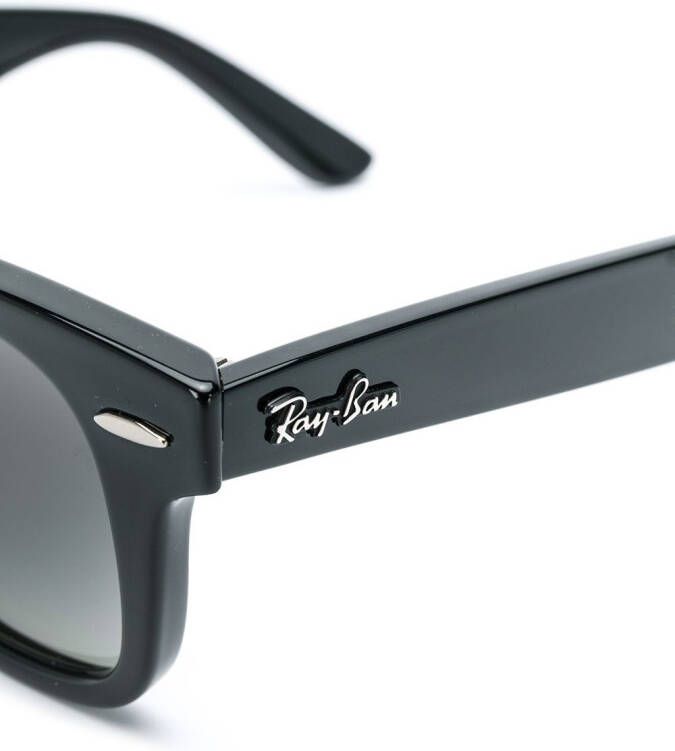 RAY-BAN JUNIOR Zonnebril met vierkant montuur Zwart