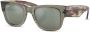 Ray-Ban Zonnebril met wayfer montuur Groen - Thumbnail 2