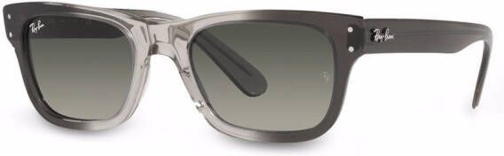Ray-Ban Mr Burbank zonnebril met vierkant montuur Grijs