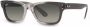 Ray-Ban Mr Burbank zonnebril met vierkant montuur Grijs - Thumbnail 2