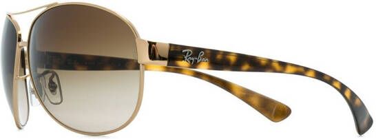 Ray-Ban oversized zonnebril Goud