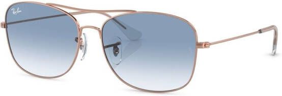Ray-Ban Zonnebril met piloten montuur Goud