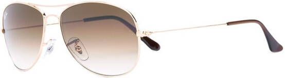 Ray-Ban pilotenbril Goud