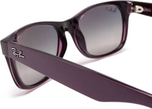 Ray-Ban RB2132 New Wayfarer zonnebril met vierkant montuur Bruin