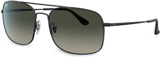 Ray-Ban RB3611 zonnebril met vierkant montuur Zwart