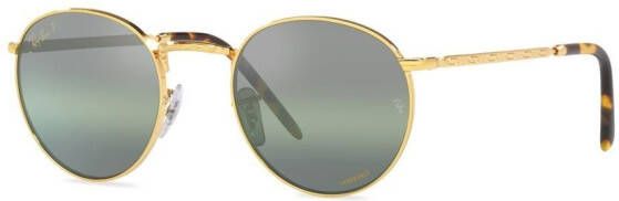 Ray-Ban RB3637 New Round zonnebril Goud