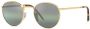 Ray-Ban RB3637 New Round zonnebril Goud - Thumbnail 2