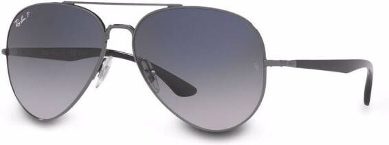 Ray-Ban RB3675 zonnebril met piloten montuur Grijs