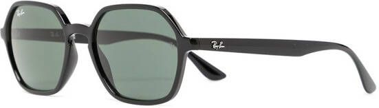 Ray-Ban RB4361 zonnebril met geometrisch montuur Zwart