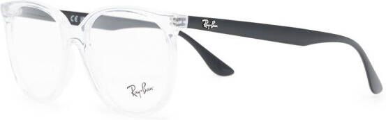 Ray-Ban RB4378 bril met vierkant montuur Wit